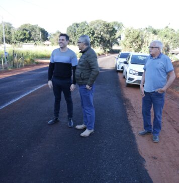 Pouso Alegre inicia segunda etapa de pavimentação na Estrada do Massaranduba
