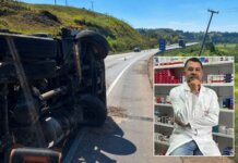 Farmacêutico de Estiva morre atropelado por carreta durante passeio de bicicleta